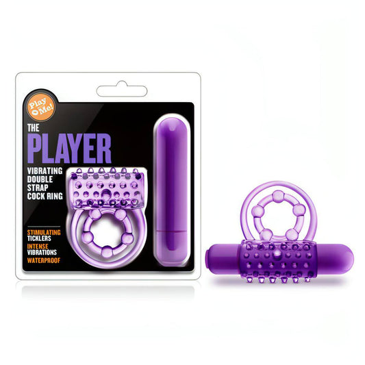 Play With Me - The Player -  Vibrating Cock & Ball Rings - Btantalized.com.au