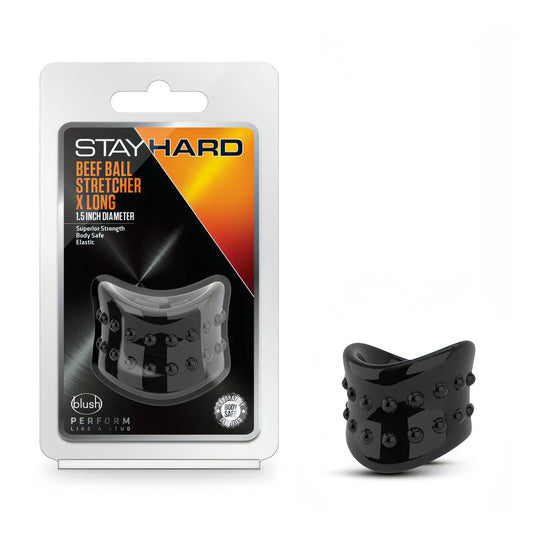 Stay Hard Beef Ball Stretcher X Long -  Ball Stretcher Ring - Btantalized.com.au