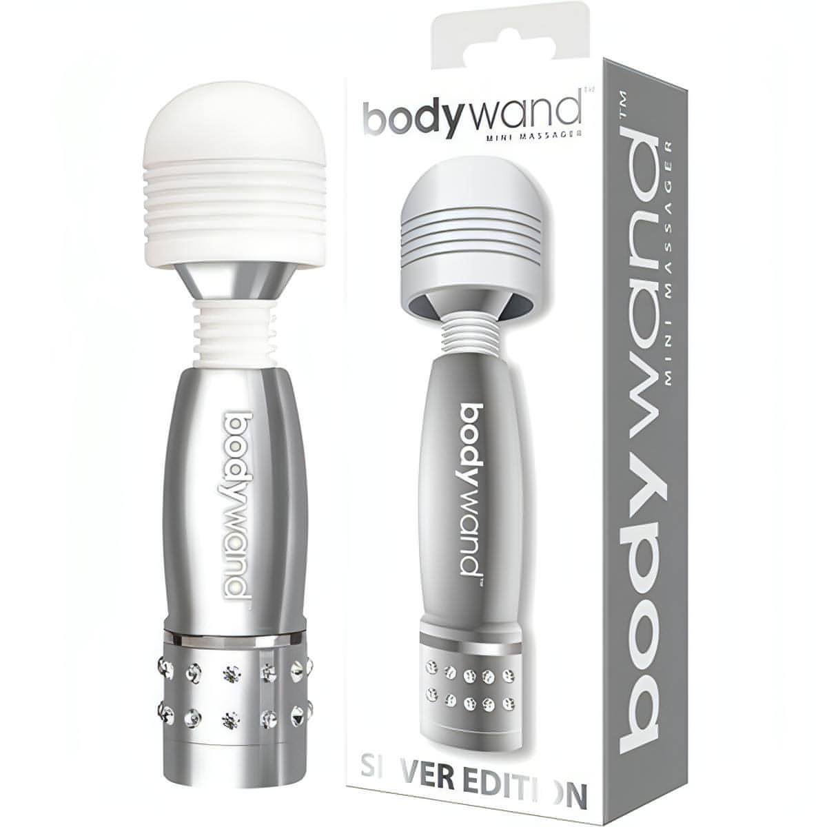 Bodywand Mini - Silver Mini Massager Wand - Btantalized.com.au