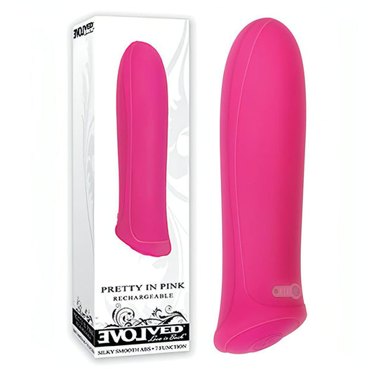 Pretty In  -  8.6 cm (3.4'') USB Rechargeable Bullet - Btantalized.com.au