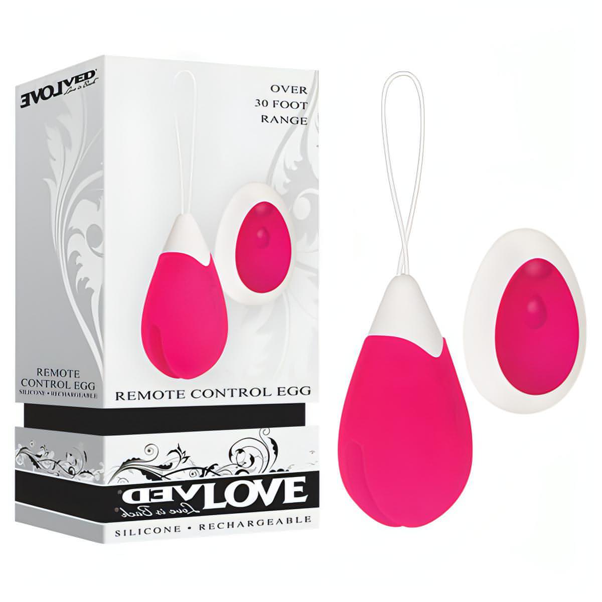 Evolved Remote Control Egg -  USB Rechargeable Egg with Wireless Remote Control - Btantalized.com.au