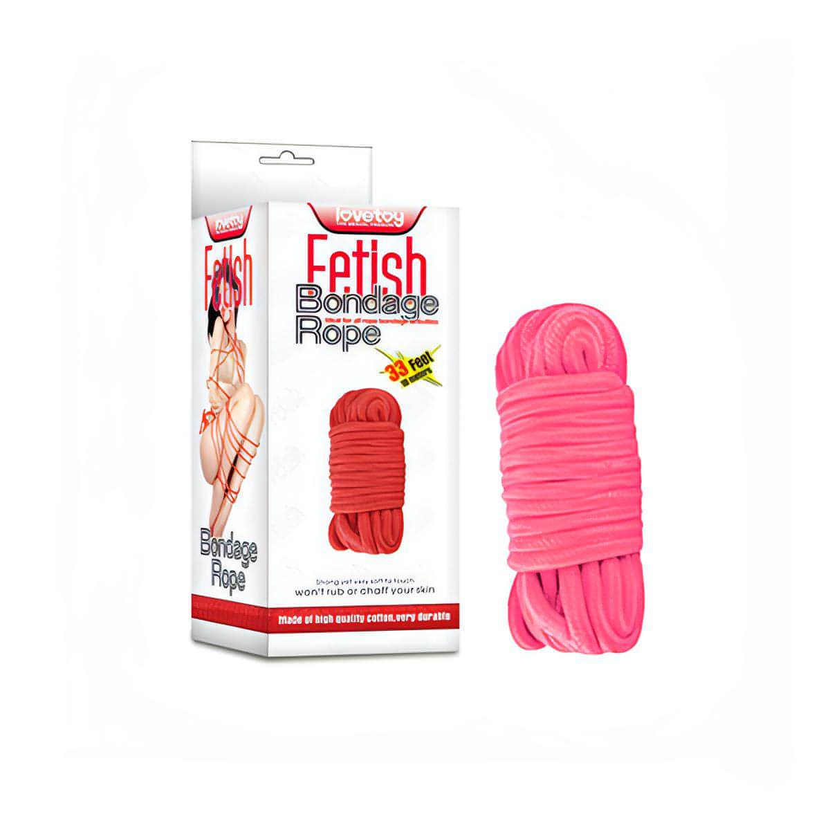 Fetish Bondage Rope - Black - 10 m Length - Btantalized.com.au