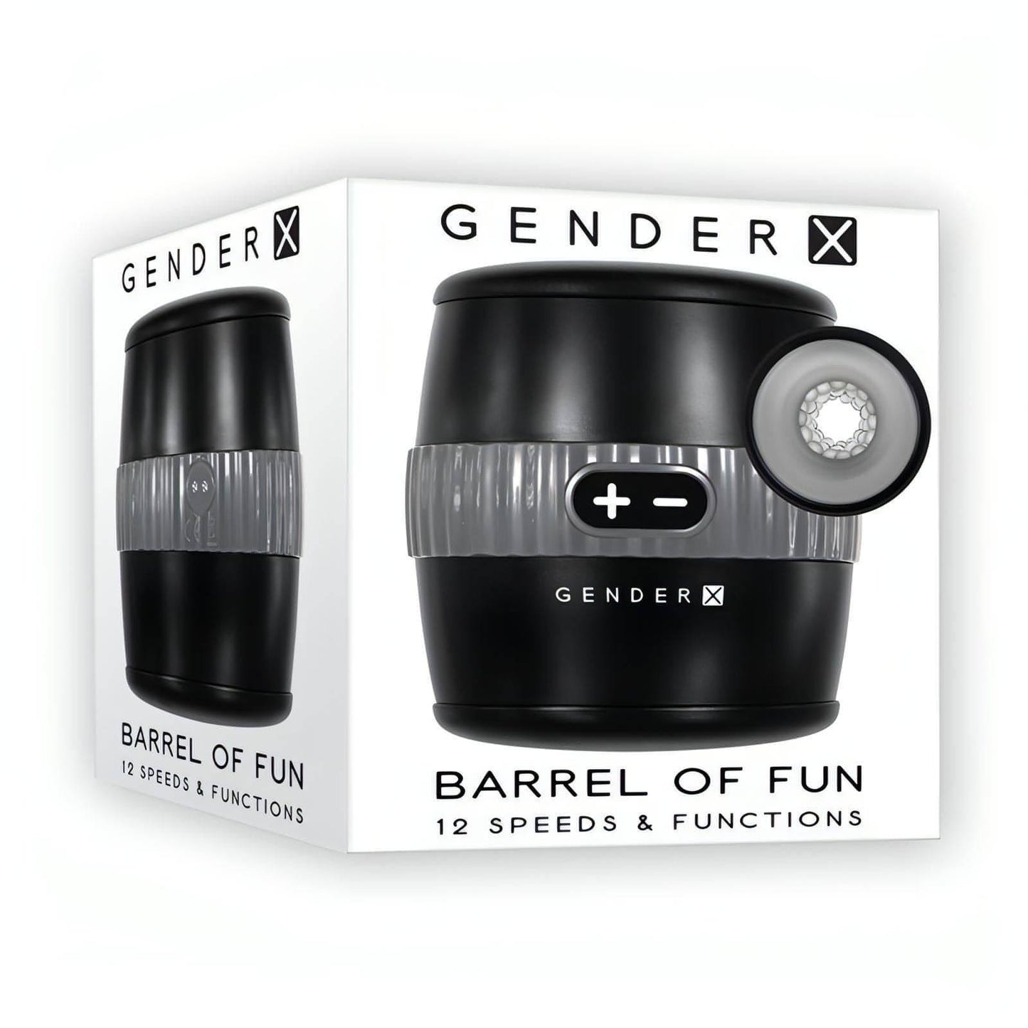 Gender X BARREL OF FUN -  USB Rechargeable Stroker - Btantalized.com.au