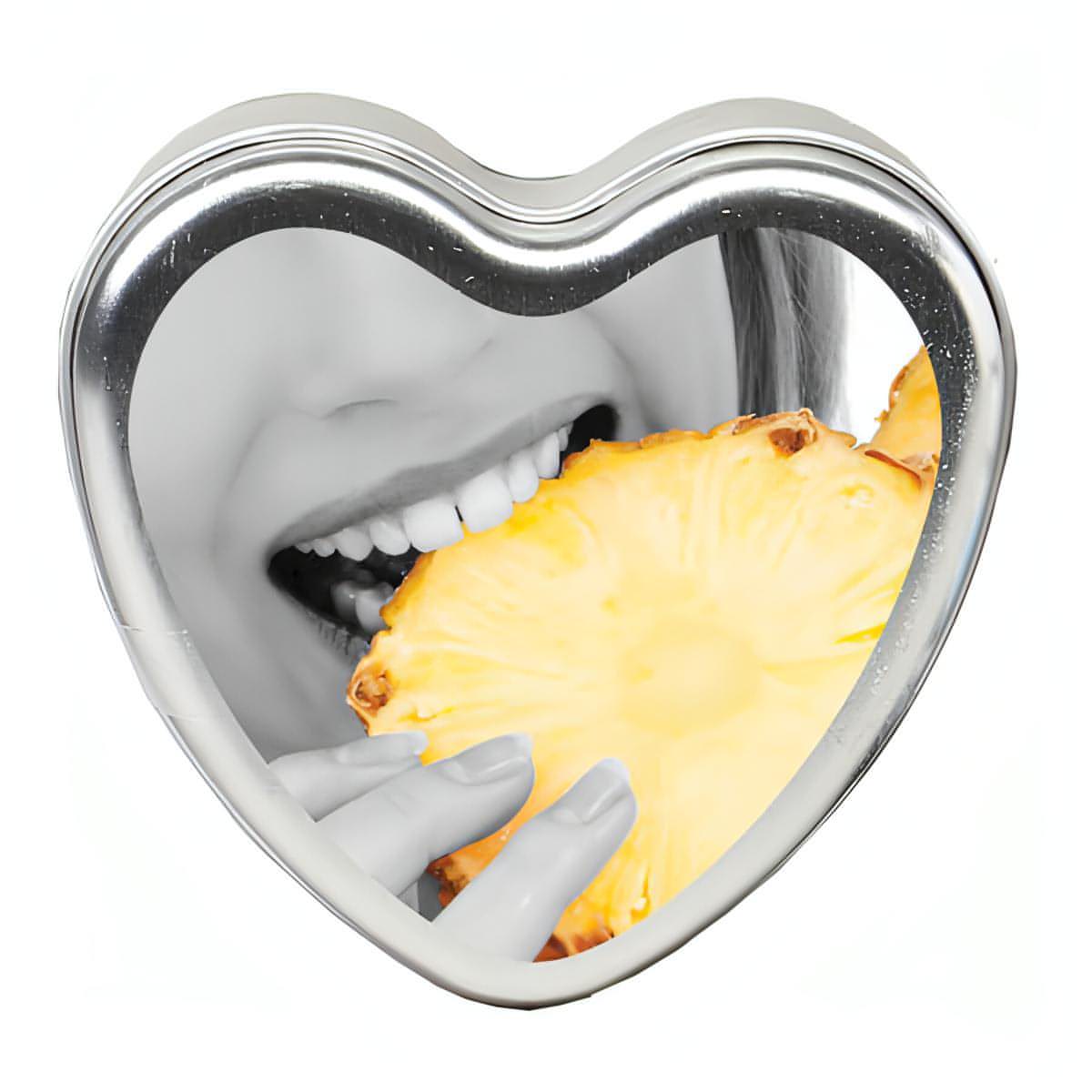 Edible Massage Candle - Tropical Pineapple Flavoured - 113 g - Btantalized.com.au