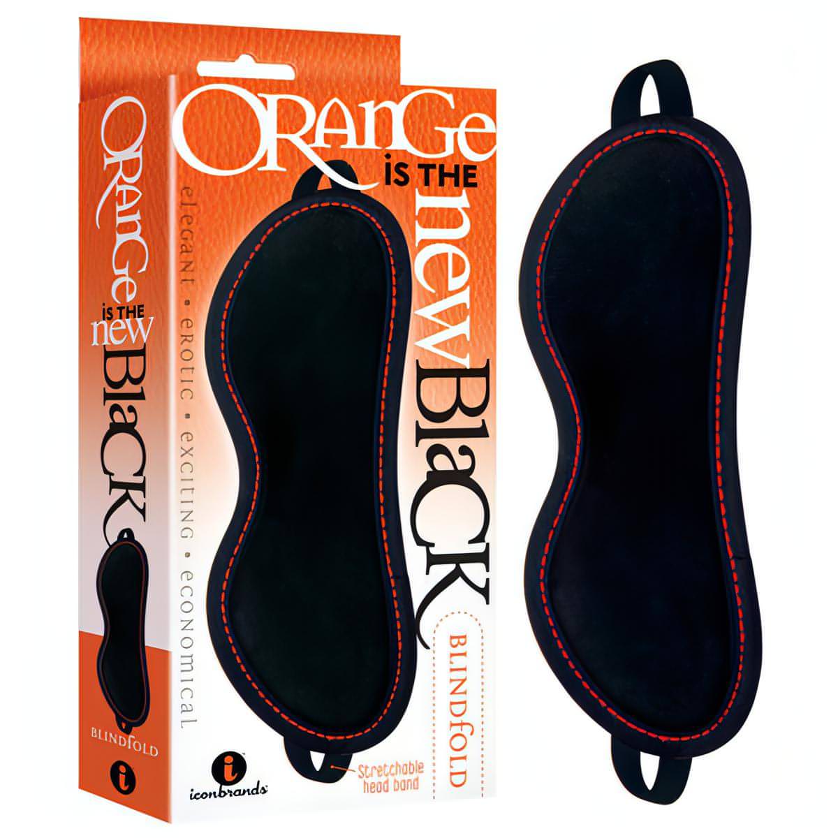 Orange Is The New Black - Blindfold - Black Blindfold - Btantalized.com.au