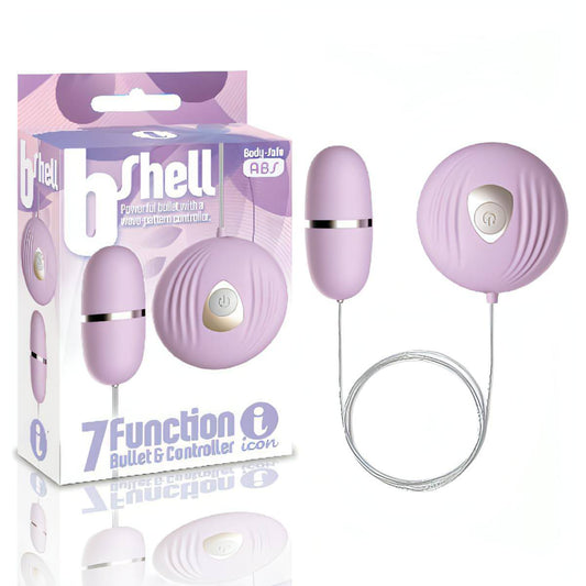 The 9's b-Shell - Purple Bullet with Remote Control - Btantalized.com.au