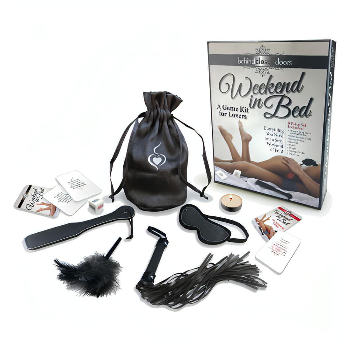 Behind Closed Doors - Weekend In Bed - Couples Kit Game - Btantalized.com.au