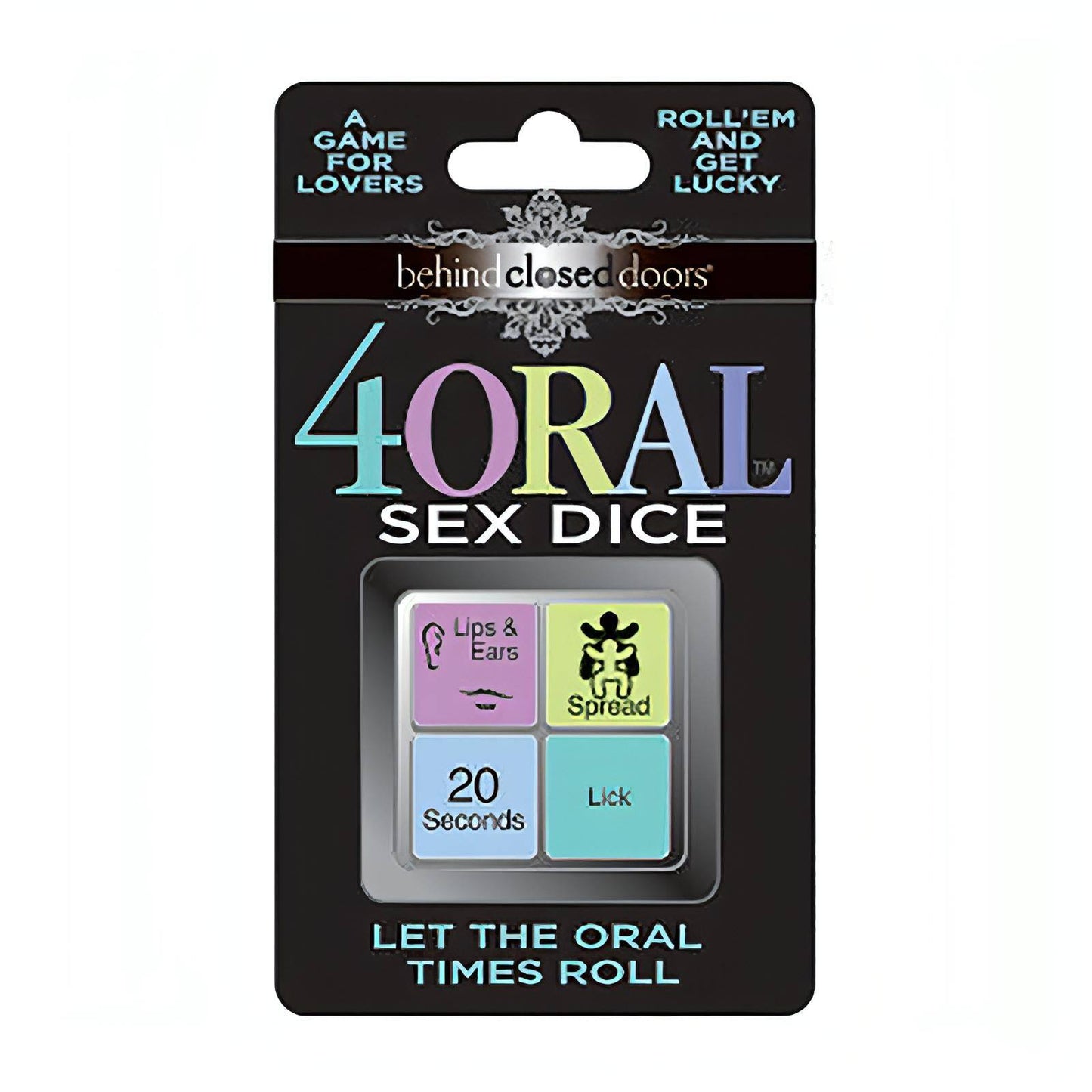 Behind Closed Doors - 4 Oral Sex Dice - Lovers Dice Game - Btantalized.com.au