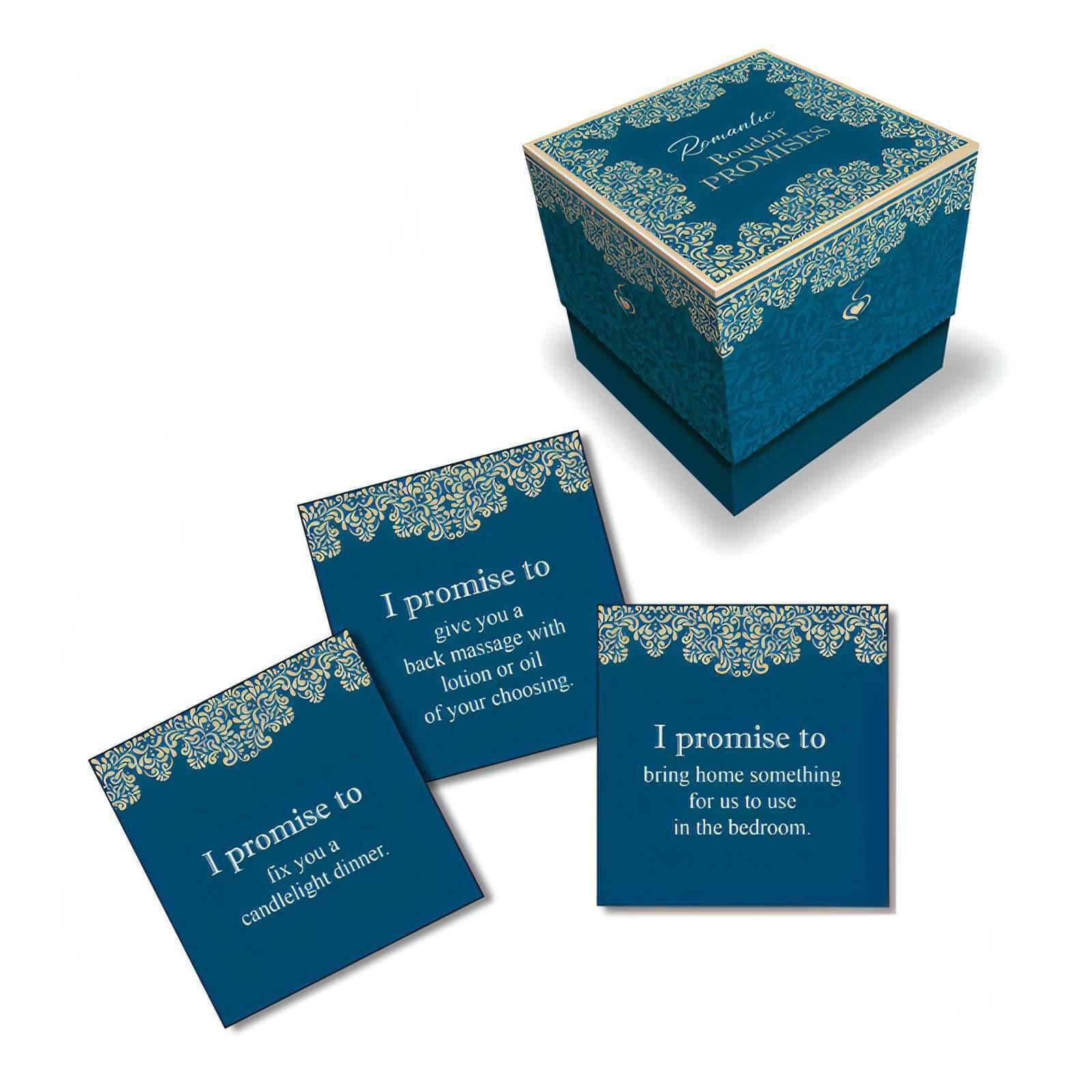 Behind Closed Doors - Romantic Boudoir Promises - Lovers Activity Cards - Set of 30 - Btantalized.com.au