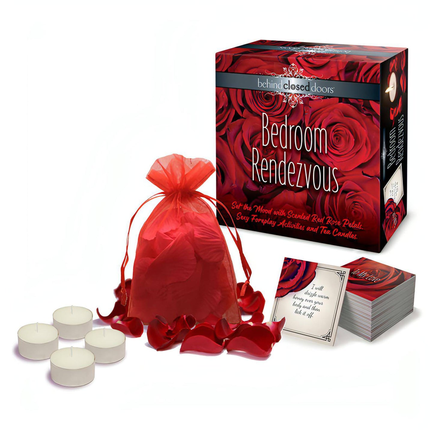 Behind Closed Doors - Bedroom Rendezvous - Couples Romantic Night Kit - Btantalized.com.au