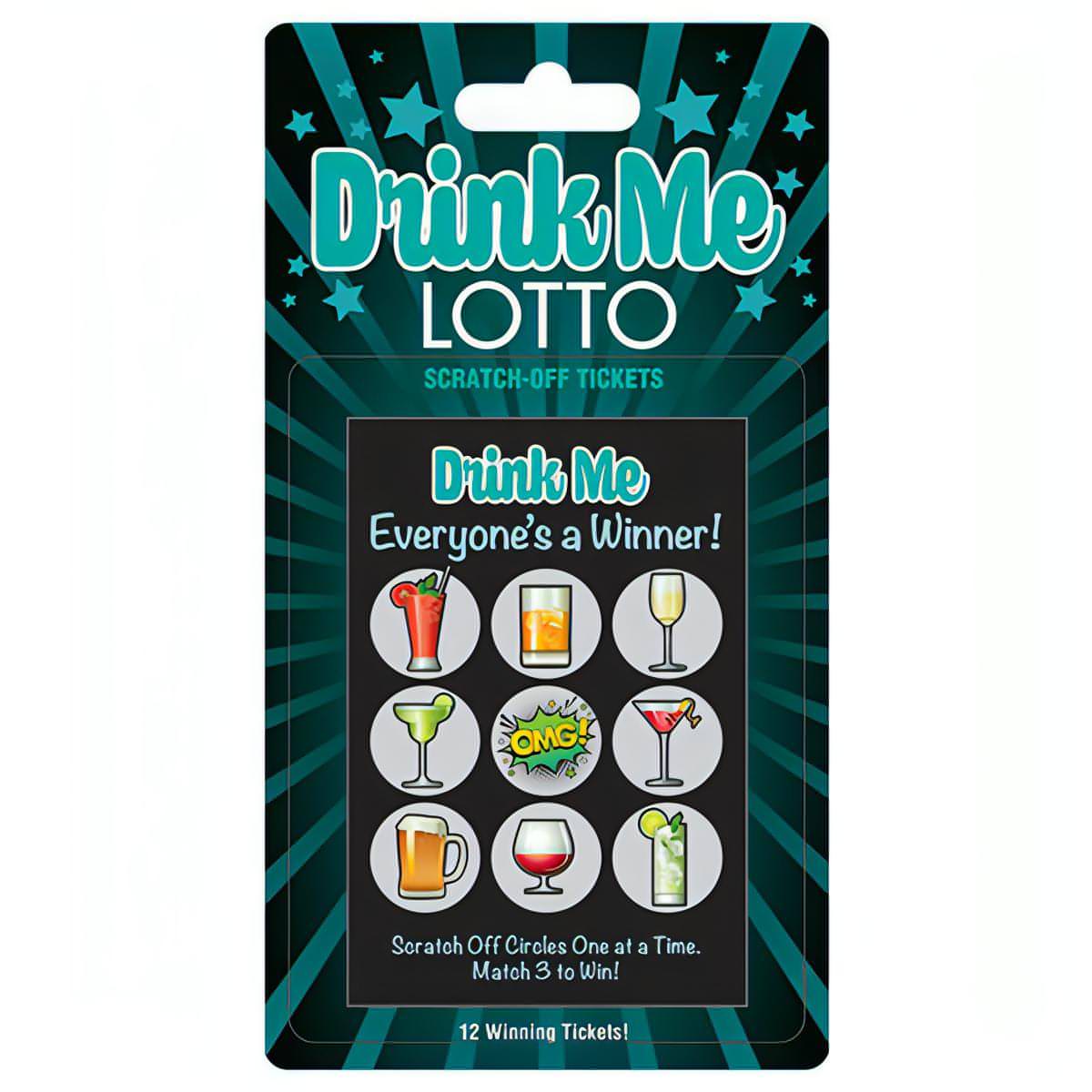 Drink Me Lotto - Party Scratcher - Btantalized.com.au