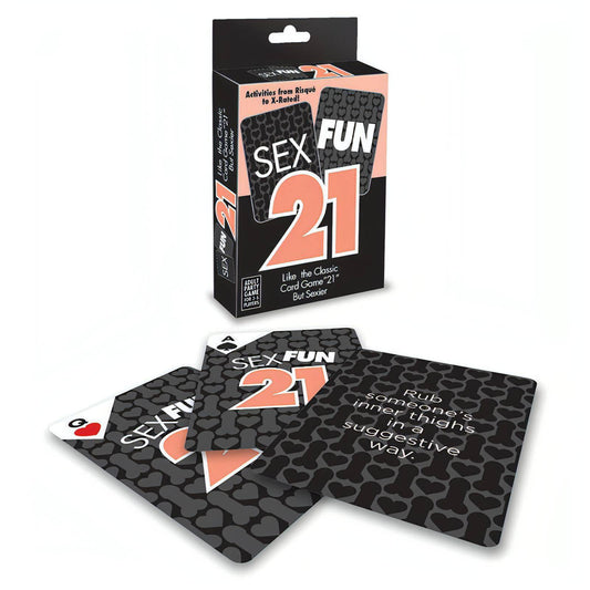 Sex Fun 21 - Adult Card Game - Btantalized.com.au