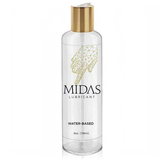 Midas Water Based Lube - Water Based Lubricant - 118 ml Bottle - Btantalized.com.au