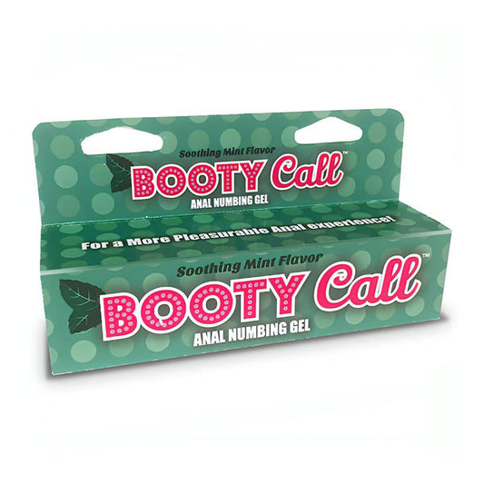 Booty Call - Mint - Mint Flavoured Anal Numbing Gel - 44 ml (1.5 oz) Tube - Btantalized.com.au