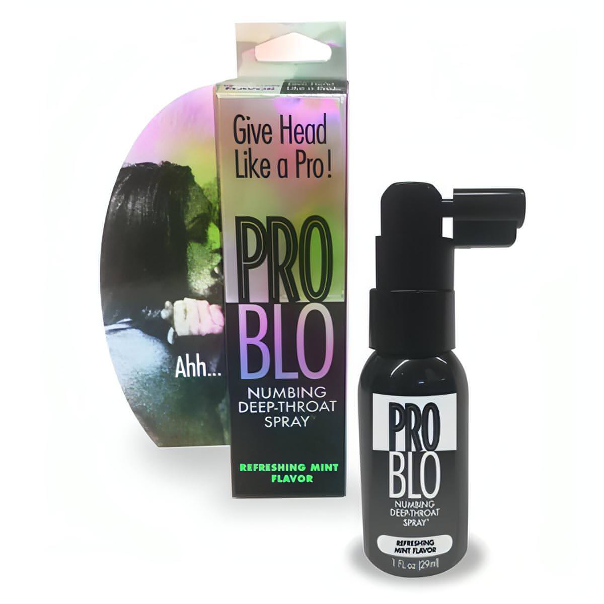 ProBlo Deep Throat Spray - Mint - Mint Flavoured Deep Throat Spray - Btantalized.com.au