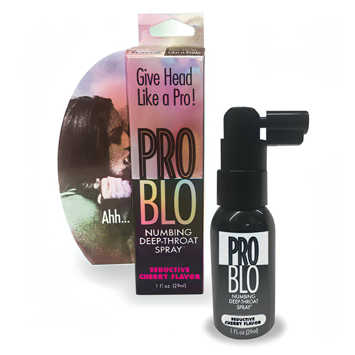 ProBlo Deep Throat Spray - Cherry - Cherry Flavoured Deep Throat Spray - Btantalized.com.au