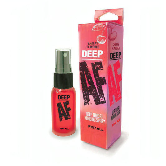 Deep AF - Cherry - Cherry Flavoured Deep Throat Spray - 29 ml - Btantalized.com.au