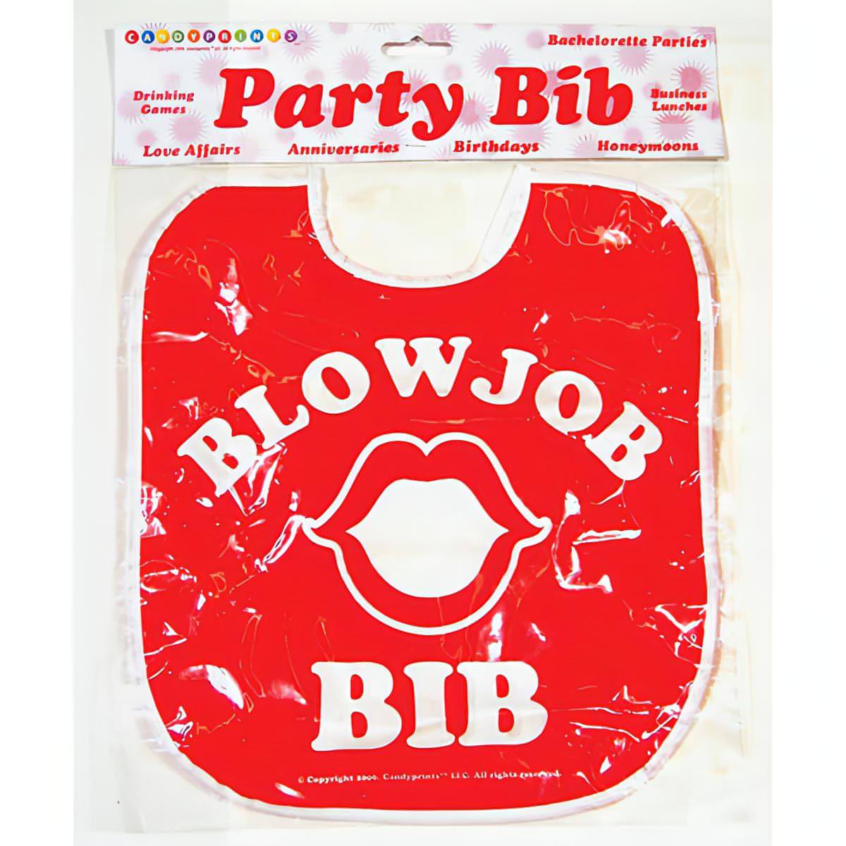 Blow Job Bib - Novelty Item - Btantalized.com.au