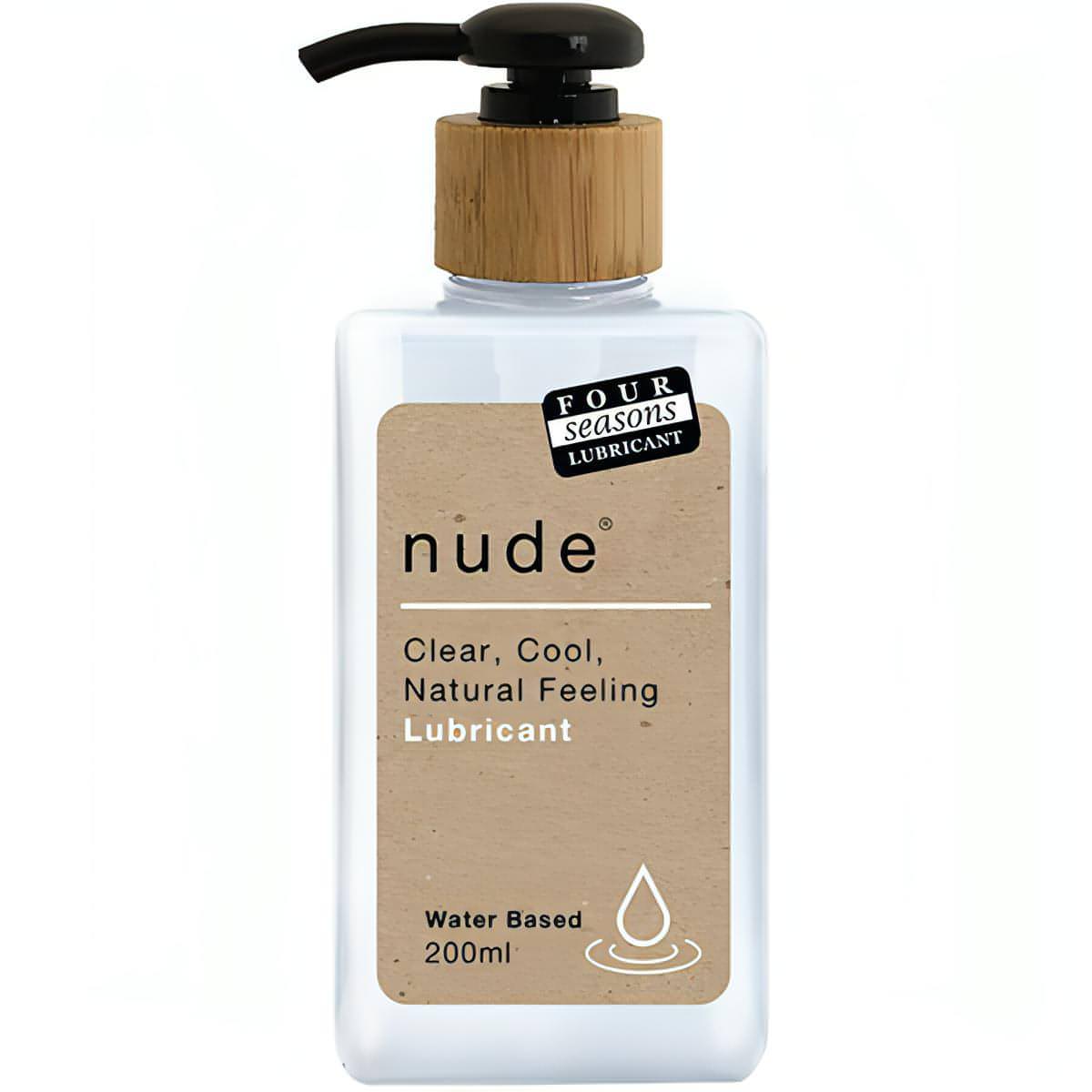 Four Seasons Nude - Water Based Lubricant - 200 ml - Btantalized.com.au