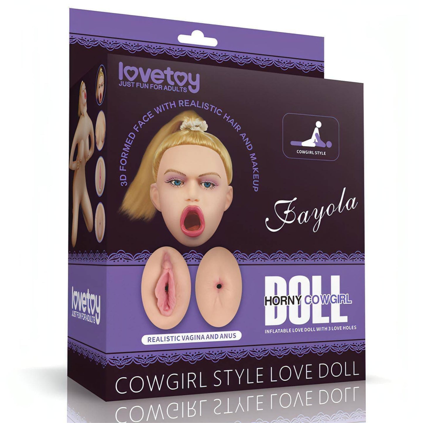 Fayola Horny Cowgirl Doll - Inflatable Love Doll - Btantalized.com.au