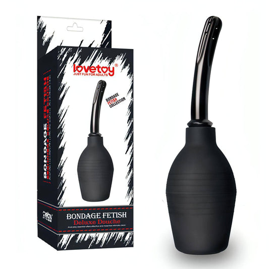 Bondage Fetish Deluxe Douche -  Unisex Curved Douche - 310 ml capacity - Btantalized.com.au