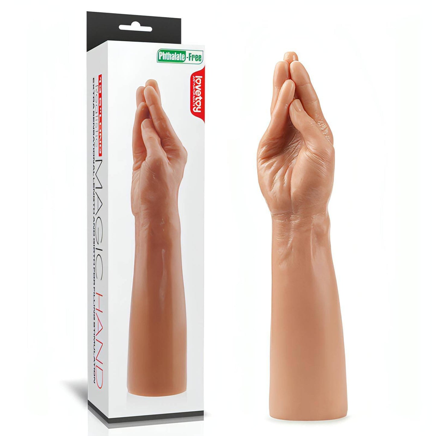 King Sized 13.5'' Realistic Magic Hand -  36 cm Hand Dildo - Btantalized.com.au