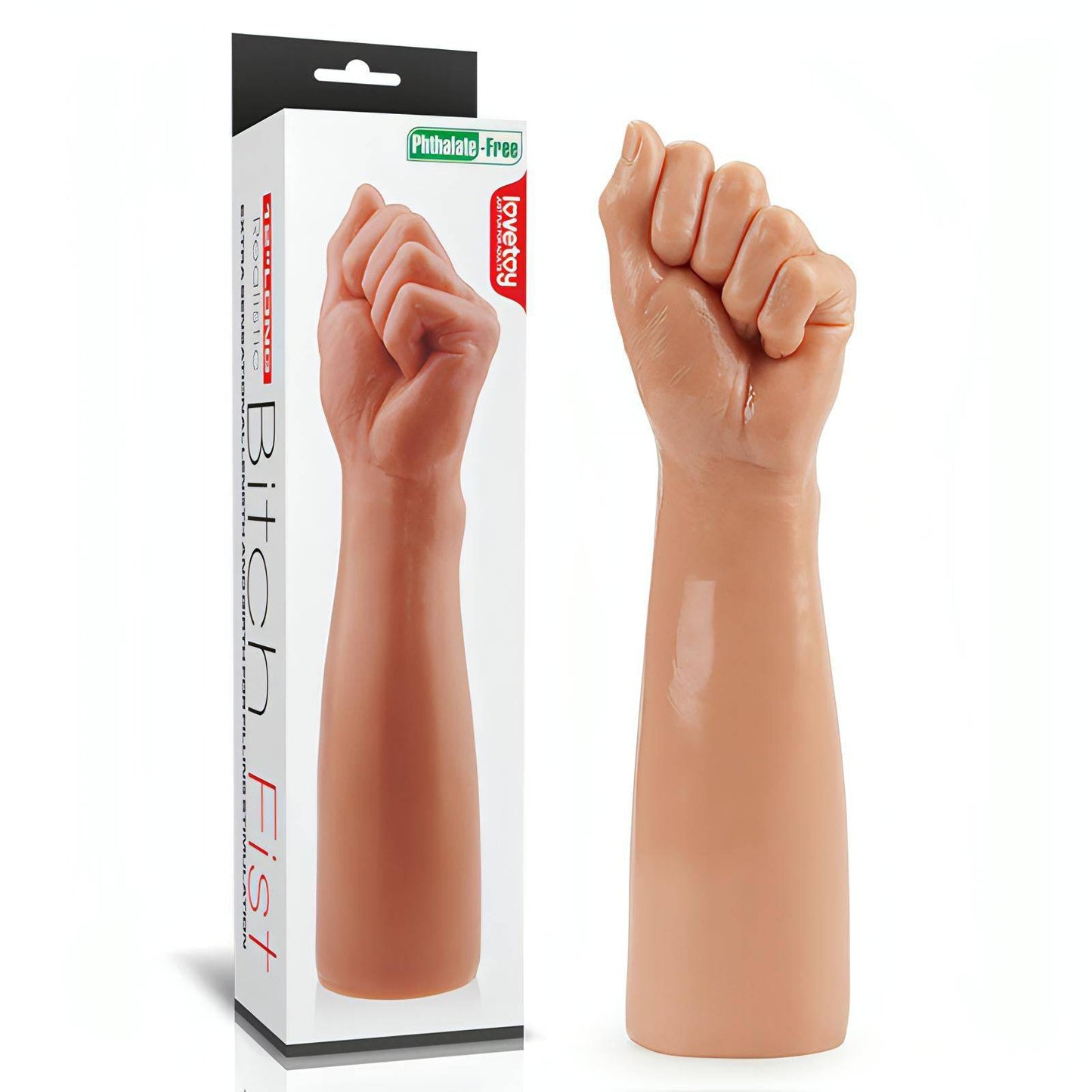 King Sized 12'' Realistic Bitch Fist -  30.5 cm Fist Dildo - Btantalized.com.au
