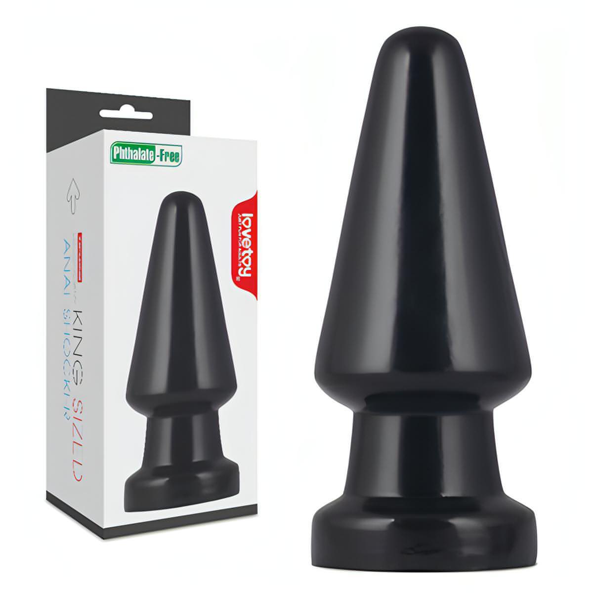 King Sized 7.5'' Anal Shocker -  19 cm Mega Butt Plug - Btantalized.com.au
