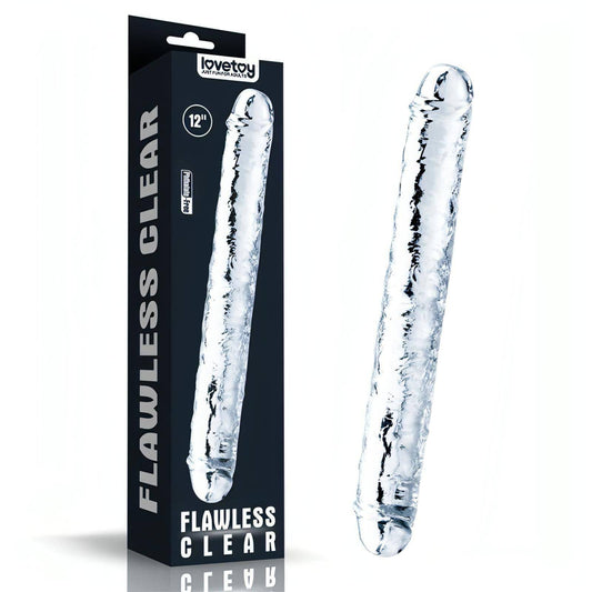 Flawless  Double Dildo 12'' -  30 cm Double Dong - Btantalized.com.au