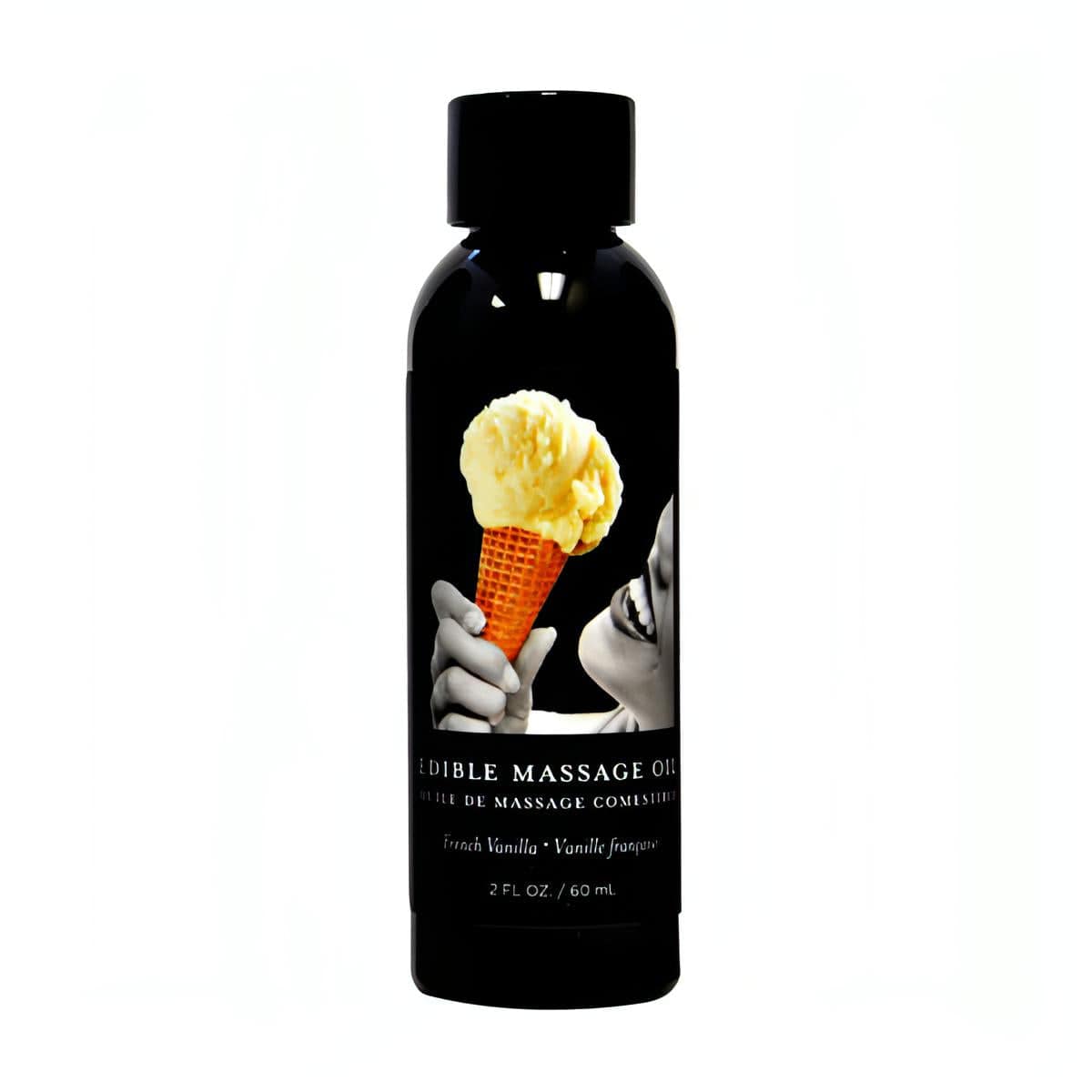 Edible Massage Oil - French Vanilla Flavoured - 59 ml Bottle - Btantalized.com.au