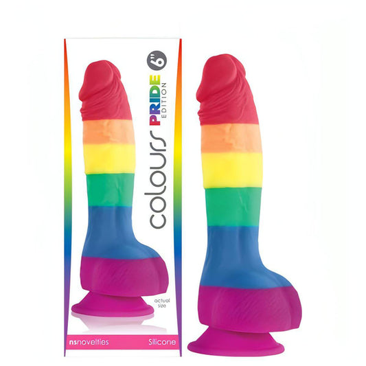 Colours Pride Edition - 6'' Dong - Rainbow 15.2 cm Dong - Btantalized.com.au