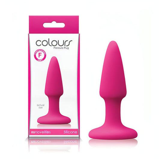 Colours Pleasures - Pink Mini Butt Plug - Btantalized.com.au