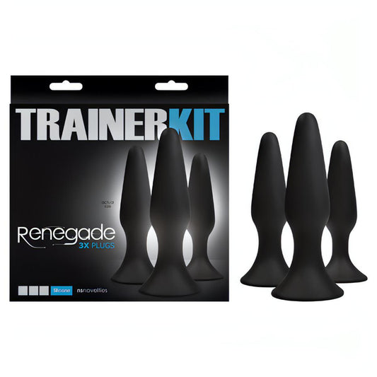 Renegade Sliders Trainer Kit -  Butt Plugs - Set of 3 - Btantalized.com.au