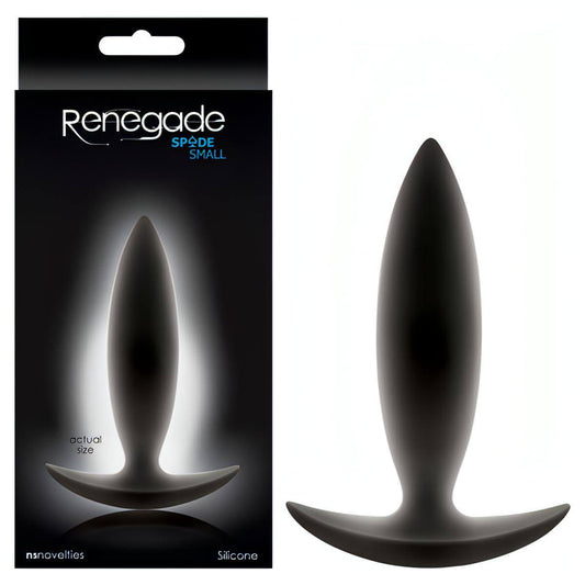 Renegade - Spades -  10 cm (4'') Small Butt Plug - Btantalized.com.au