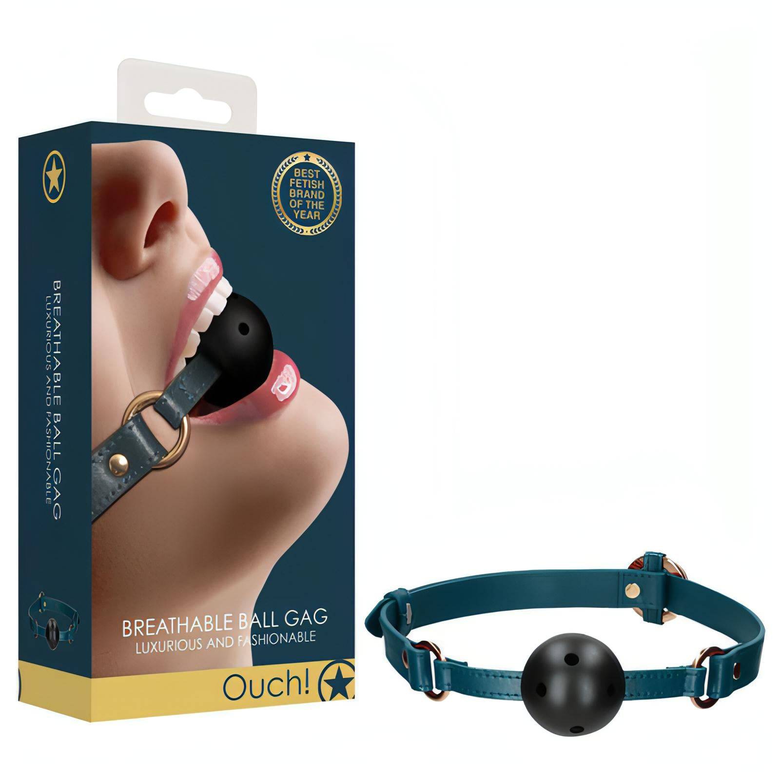 OUCH! Halo - Breathable Ball Gag -  Mouth Restraint - Btantalized.com.au