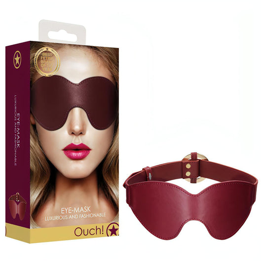 OUCH! Halo - Eyemask - Burgundy Eye Mask - Btantalized.com.au