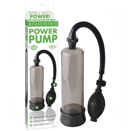 Beginner's Power Pump - Smoke Penis Pump - Btantalized.com.au
