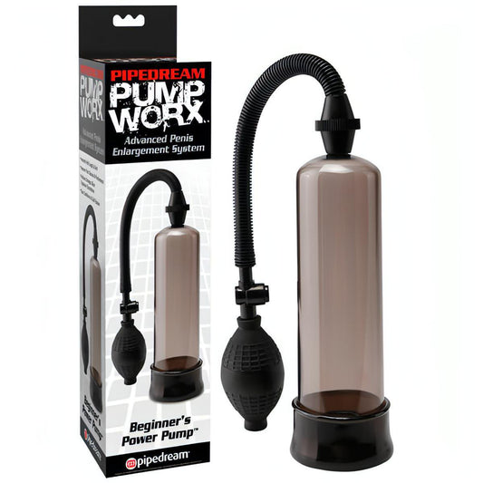 Pump Worx Beginner's Power Pump - Smoke Penis Pump - Btantalized.com.au