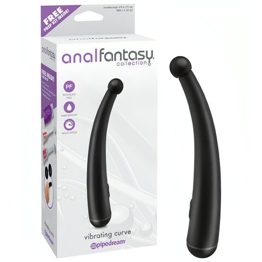 Anal Fantasy Collection Vibrating Curve -  17.1 cm (6.75'') Anal Vibrator - Btantalized.com.au