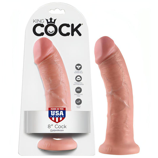 King Cock 8'' Cock -  20.3 cm (8'') Dong - Btantalized.com.au