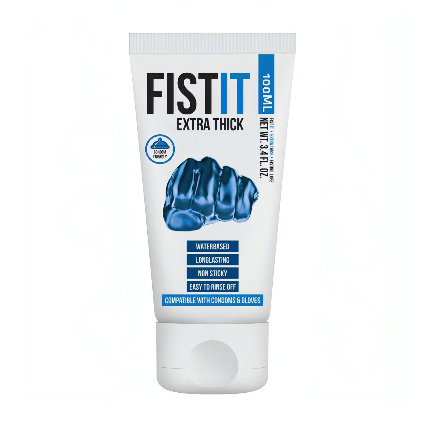 PHARMQUESTS Fist-It Extra Thick - 100ml - Thick Water Based Lubricant - 100 ml Tube - Btantalized.com.au