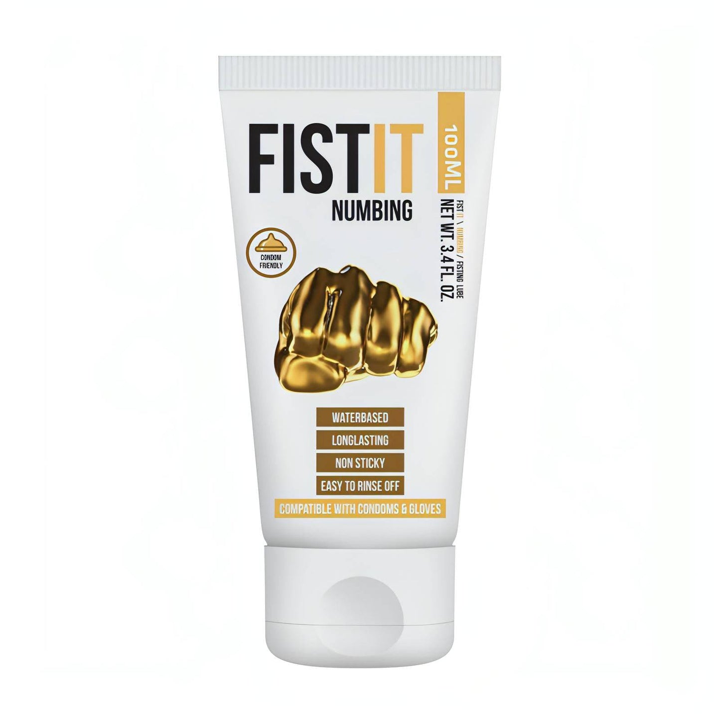 PHARMQUESTS Fist-It Desensitiser - 100 ml - Water Based Numbing Lubricant - 100 ml Tube - Btantalized.com.au