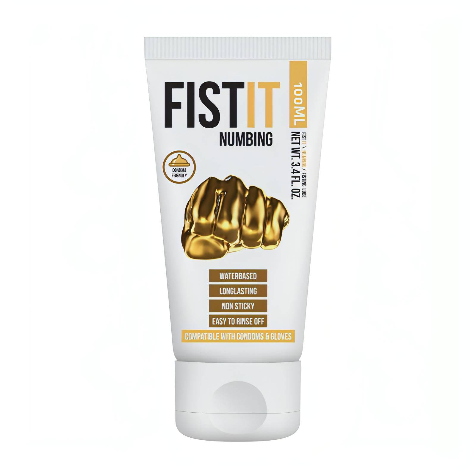 PHARMQUESTS Fist-It Desensitiser - 100 ml - Water Based Numbing Lubricant - 100 ml Tube - Btantalized.com.au