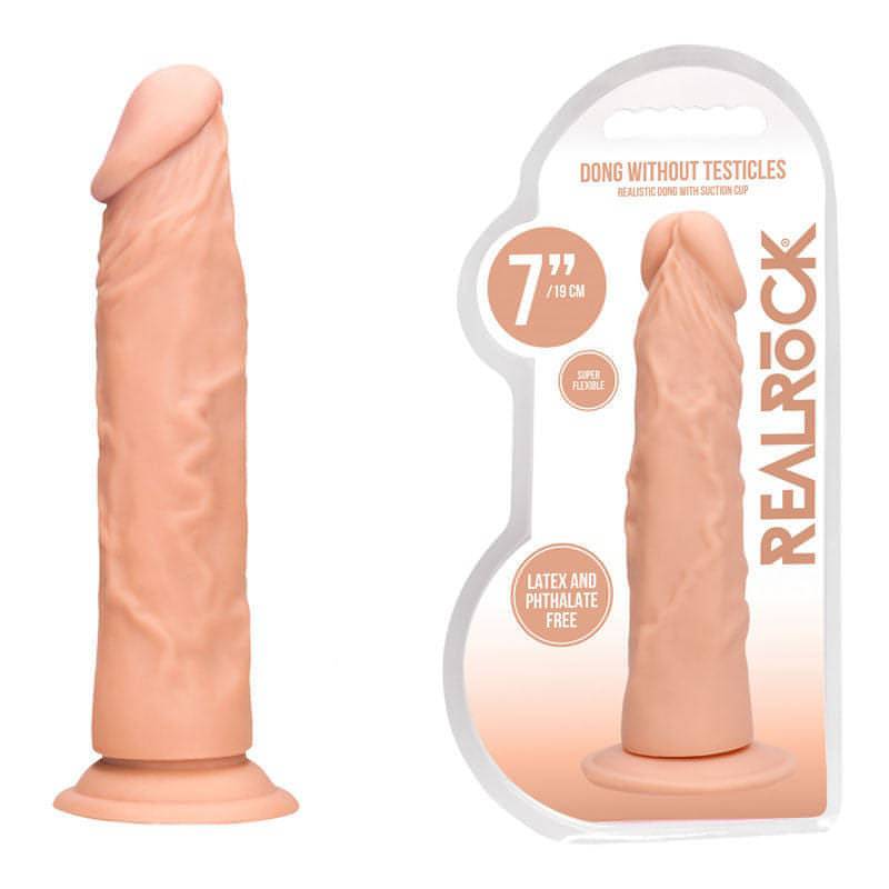 REALROCK 7'' Realistic Dildo -  17.8 cm Dong - Btantalized.com.au
