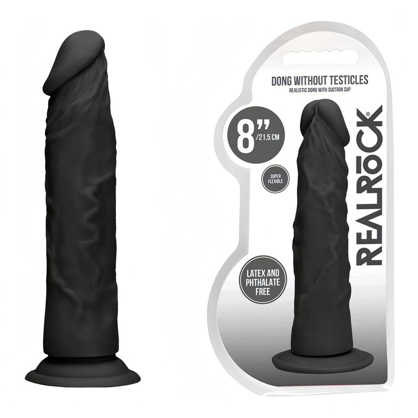 REALROCK 8'' Realistic Dildo -  20.3 cm Dong - Btantalized.com.au