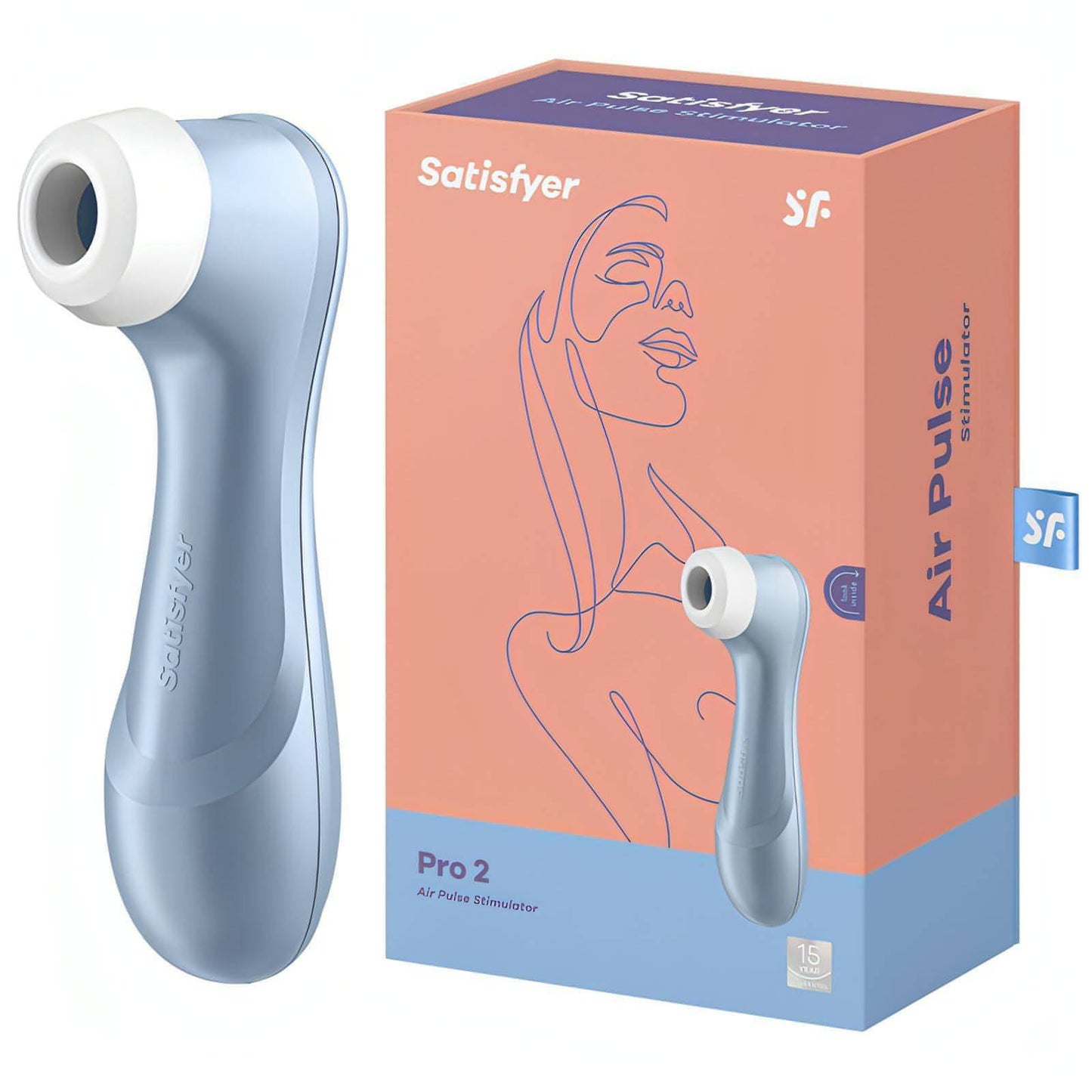 Satisfyer Pro 2 -  - Touch-Free USB-Rechargeable Clitoral Stimulator - Btantalized.com.au