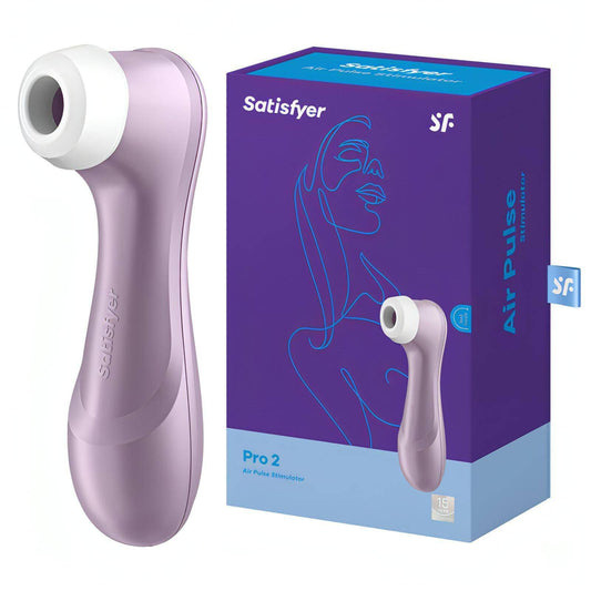 Satisfyer Pro 2 -  - Touch-Free USB-Rechargeable Clitoral Stimulator - Btantalized.com.au