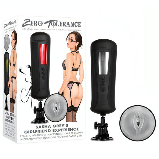 Zero Tolerance Sasha Grey's Girlfriend Experience - USB Rechargeable Powered Stroker with Lifelike Sounds - Btantalized.com.au
