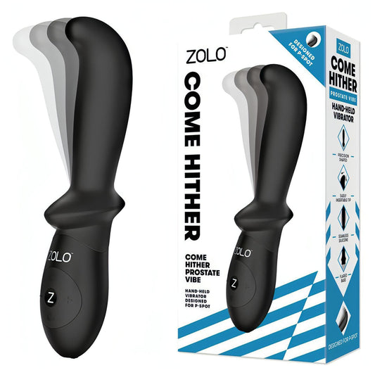 Zolo Come Hither -  20.3 cm USB Rechargeable Prostate Massager - Btantalized.com.au
