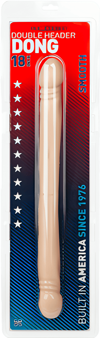 Smooth Double Header Dong 18" - Btantalized.com.au